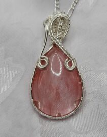 Gorgeous Watermelon Quartz Necklace