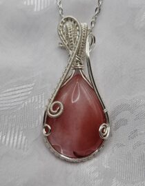 Beautiful Watermelon Quartz Necklace