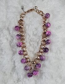 Multi Pink/Purple Bracelet